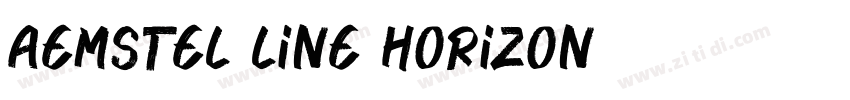 Aemstel Line Horizon字体转换
